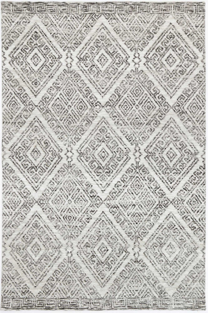 Alayah Diamond Grey Rug