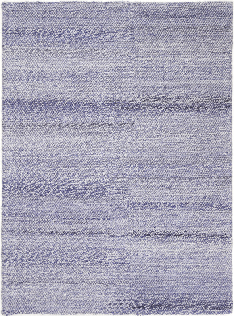 Zayna Loopy Blue Wool Blend Rug